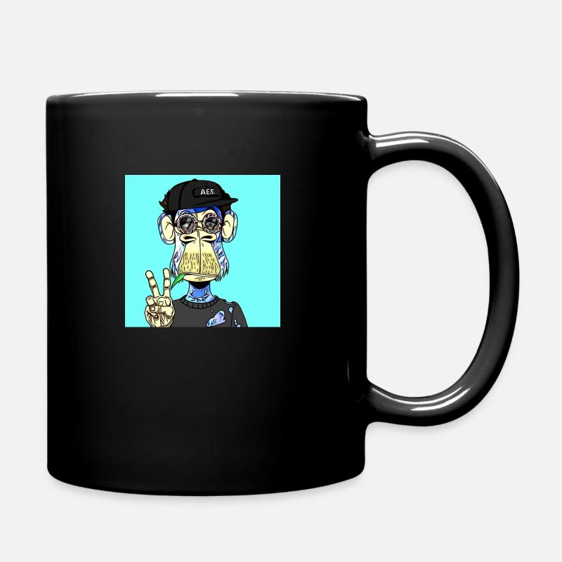ape with style by draven66 - Tasse einfarbig - Schwarz
