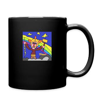 Thor - Tasse einfarbig - Schwarz - Rechts
