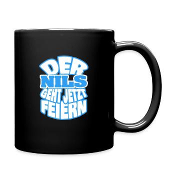 Nils - Tasse einfarbig - Schwarz - Rechts