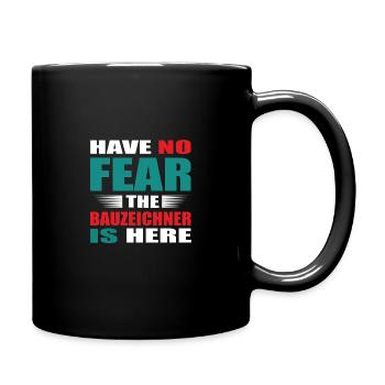 N’ayez crainte, le Bauzeichner est là Tenue - Mug uni - noir - Droite