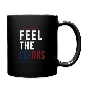Feel The Colors | Street Culture - Full Colour Mug - black - Right