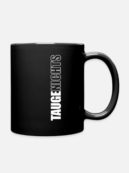Taugenichts - Tasse einfarbig - Schwarz