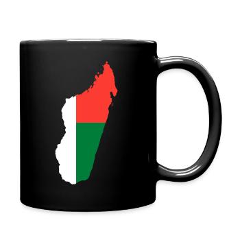 Madagascar flag - Full Colour Mug - black - Right