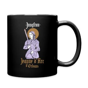 Vierge Jeanne d'Arc d'Orléans - Mug uni - noir - Droite