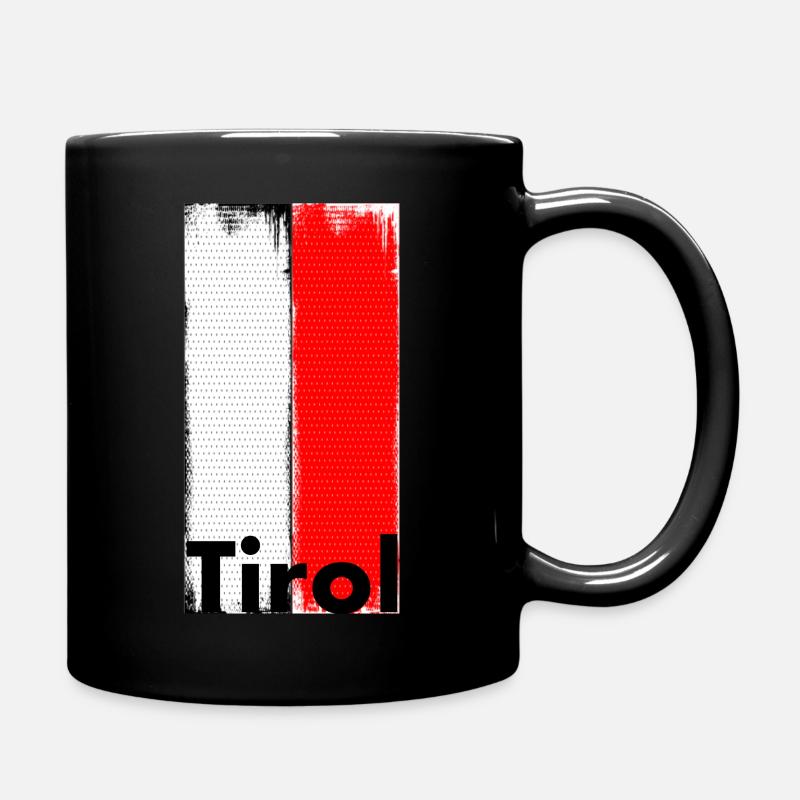 Tirol - Tasse einfarbig - Schwarz