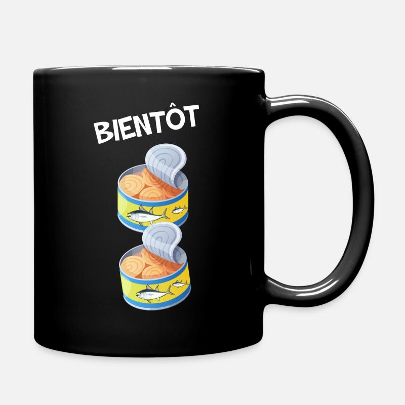 Bientot tonton idée cadeau annonce naissance bébé - Mug uni - noir