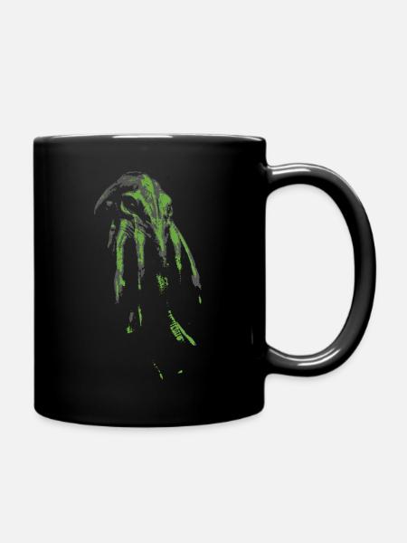 Cthulhu - Stencil - Tasse einfarbig - Schwarz