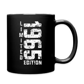 Limited Edition 1965 Retro year of birth - Full Colour Mug - black - Right