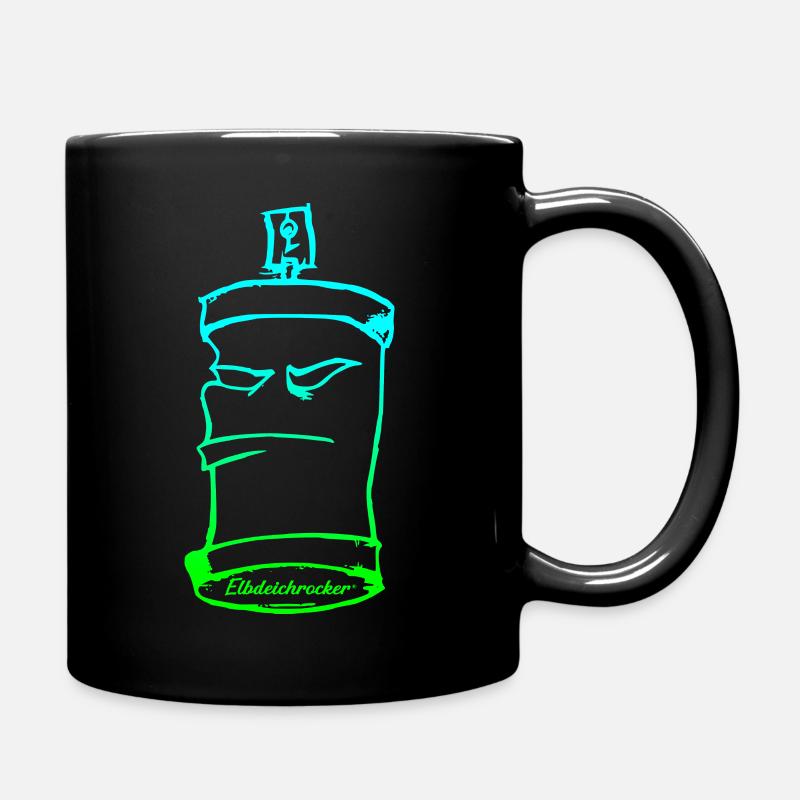 Foggy D - Tasse einfarbig - Schwarz