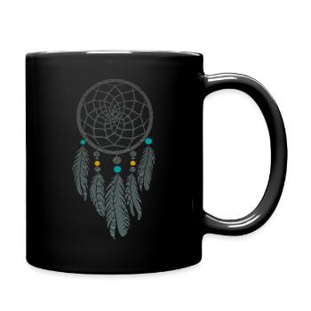 Capteur de rêves - Mug uni - noir - Droite