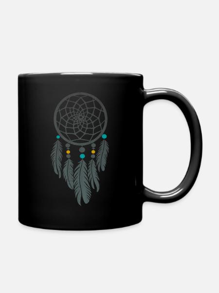 Dreamcatcher - Full Colour Mug - black