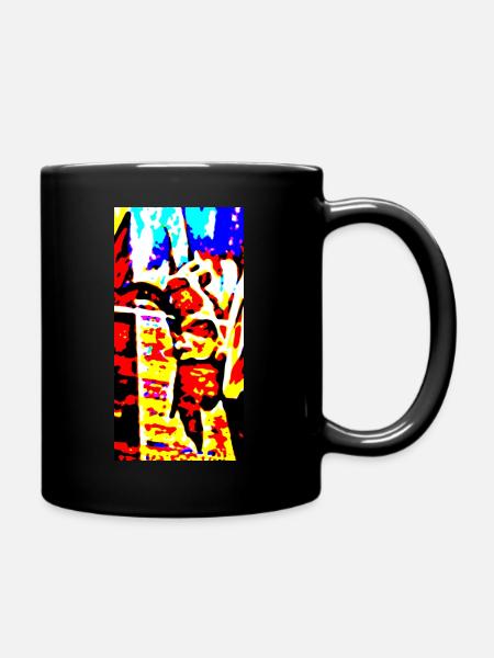sun splash - Tasse einfarbig - Schwarz