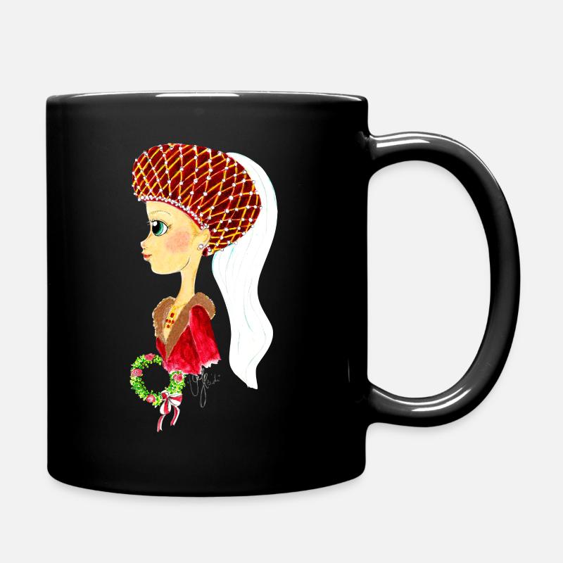 EDELDAME 4 - Full Colour Mug - black