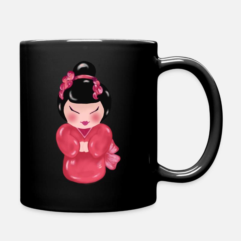 kokeshi1 - Mug uni - noir