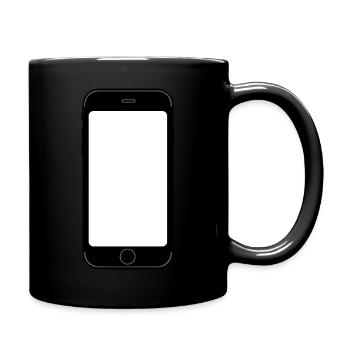 Mobile Phone Template Device - Full Colour Mug - black - Right