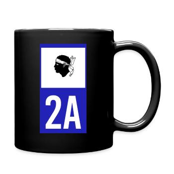corsu - Mug uni - noir - Droite