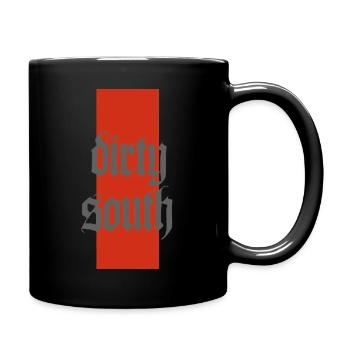 dirty_south - Tasse einfarbig - Schwarz - Rechts