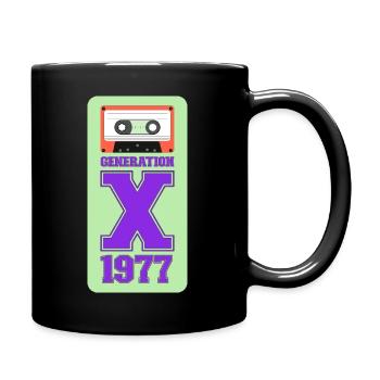 1977 Generation X New Wave - Full Colour Mug - black - Right