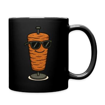 Döner Comic - Mug uni - noir - Droite