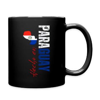Made in Paraguay, vertical design - Full Colour Mug - black - Right