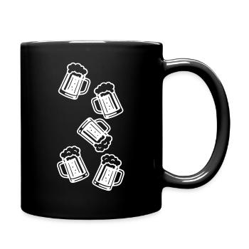 Beer Glass Beer Beer Mug Icon - Full Colour Mug - black - Right