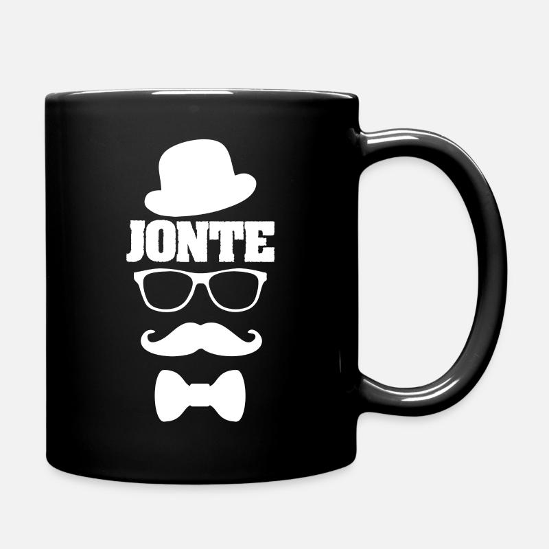 JONTE - Mug uni - noir