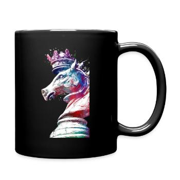 Chess sport art #chess #sport - Full Colour Mug - black - Right