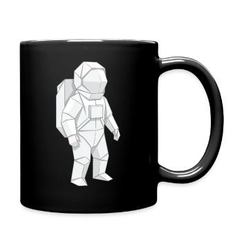 Astronaut Shirt for Space Fans - Full Colour Mug - black - Right