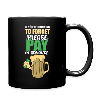 waiter bartender bartender bartender barchef - Full Colour Mug - black - Right