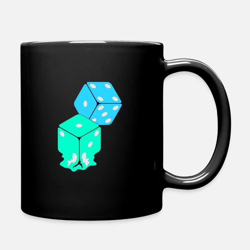 Dice - Tasse einfarbig - Schwarz