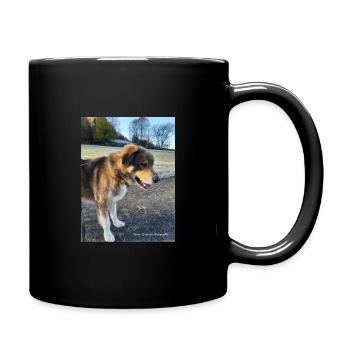 Amour de chien / chien / animal - Mug uni - noir - Droite