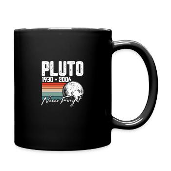 Pluton 1930 - 2006 Never Forget Design pour un - Mug uni - noir - Droite
