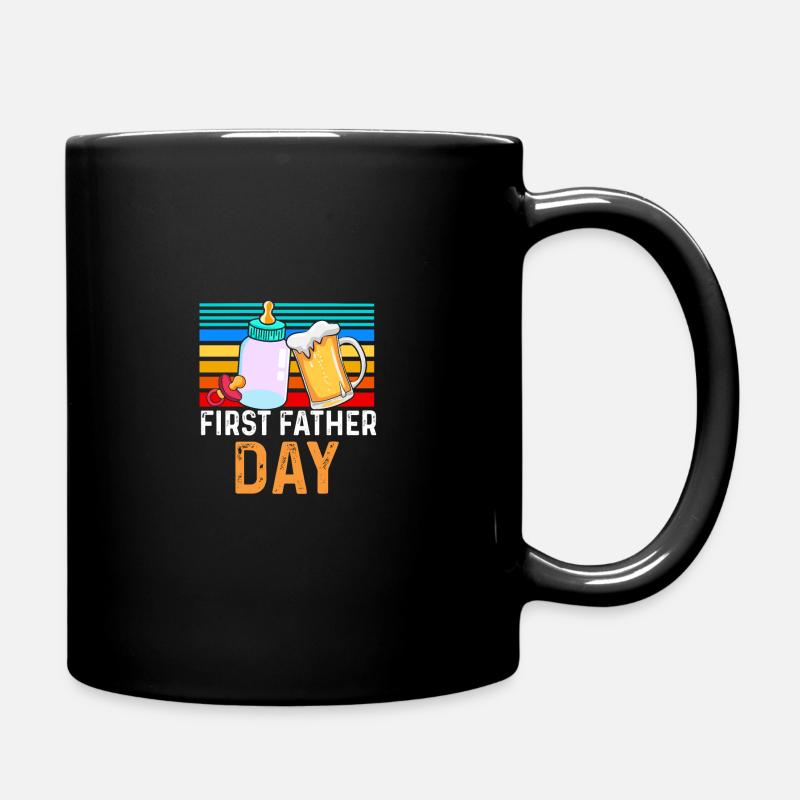 First Father Day - Mug uni - noir
