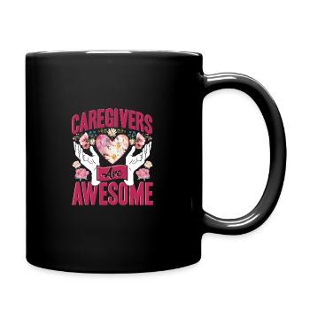 Aide-soignante - Mug uni - noir - Droite
