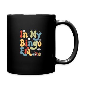 In meiner Bingo-ära - Tasse einfarbig - Schwarz - Rechts