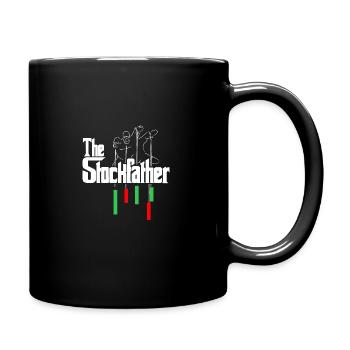 The Stockfather Trader Finance Shareholder Bear Bu - Tasse einfarbig - Schwarz - Rechts