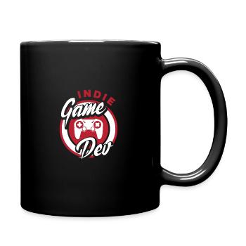 Indie Game Dev Video Game Player Gaming Gamer Nerd - Tasse einfarbig - Schwarz - Rechts