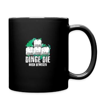 Dinge Die Mich Bewegen Gamer Gaming Zocker Zocken - Tasse einfarbig - Schwarz - Rechts