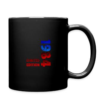 40th Birthday Gift Shirt 1984 Limited Edition - Full Colour Mug - black - Right