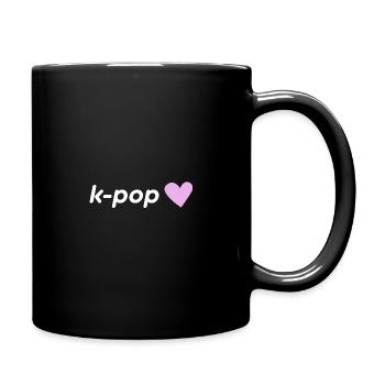 K Pop Finger Korean Pop K-Pop Snap Musik Geschenk - Tasse einfarbig - Schwarz - Rechts