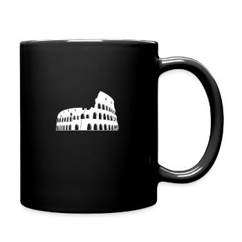 Colosseum Italy landmark - Full Colour Mug - black - Right