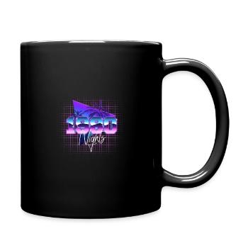 neon graphic - Full Colour Mug - black - Right