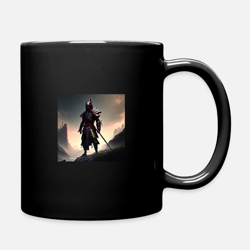 ImgCreator ai samurai 1 - Tasse einfarbig - Schwarz
