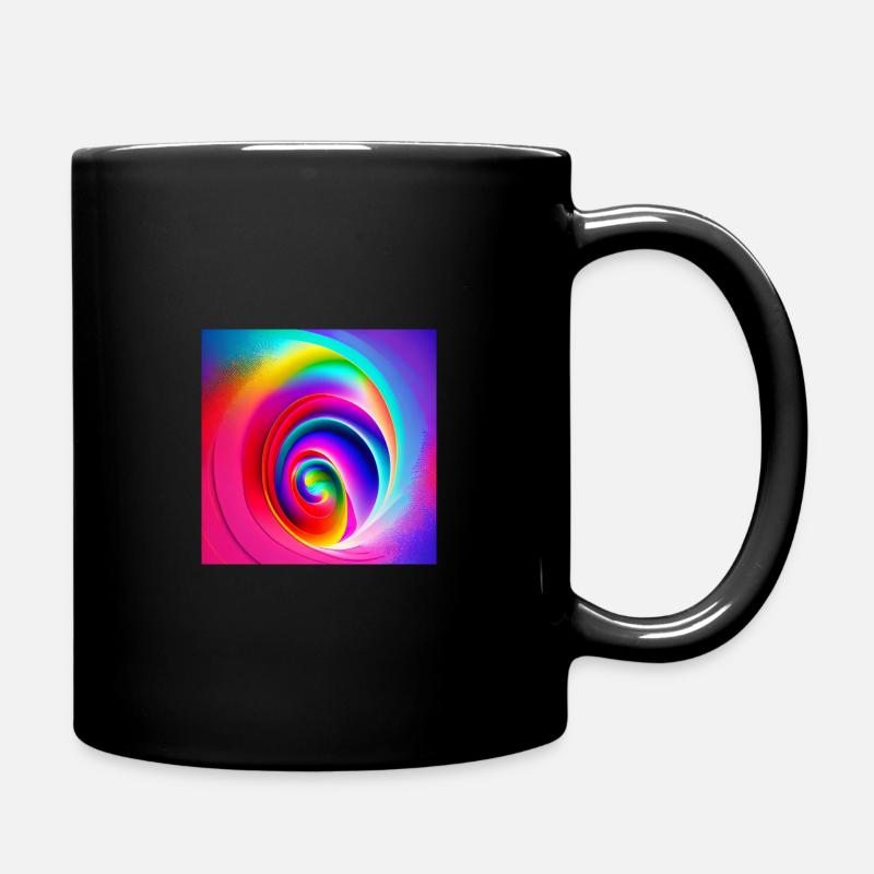 optimismus - Tasse einfarbig - Schwarz