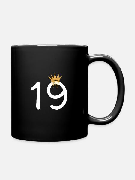 19 - Tasse einfarbig - Schwarz