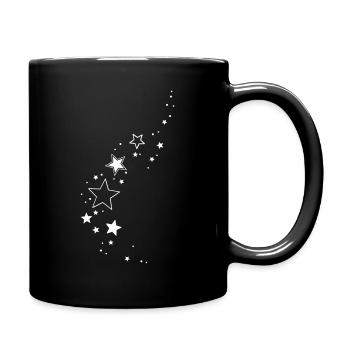 Étoiles Sternchen Scintillant Décoration - Mug uni - noir - Droite