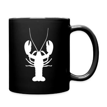 Hummer - Tasse einfarbig - Schwarz - Rechts