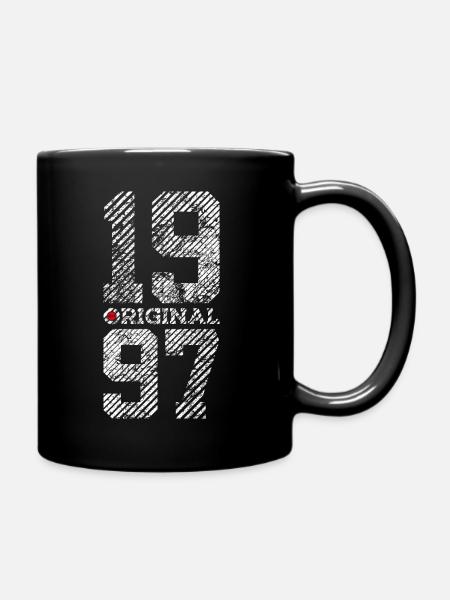 29. GEBURTSTAG JAHRGANG ORIGINAL 1997 - Tasse einfarbig - Schwarz