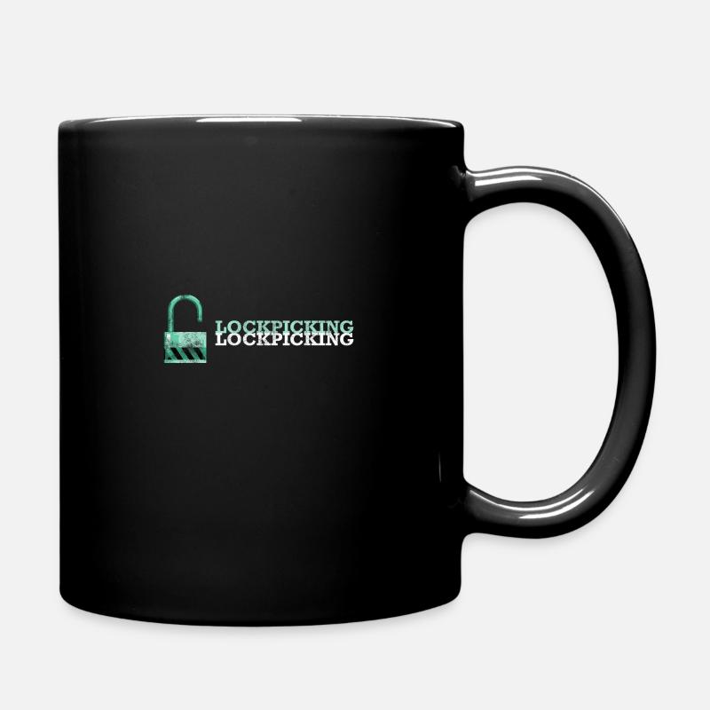 Lockpicking Lockpicking lockpicking - Tasse einfarbig - Schwarz