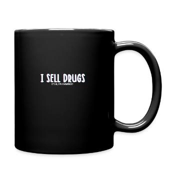 Pharmacist gifts | Pharmacy Pharmacists Profession - Full Colour Mug - black - Right